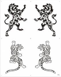 WATER BODY TRANSFER TATTOOS ( WT-0019 )